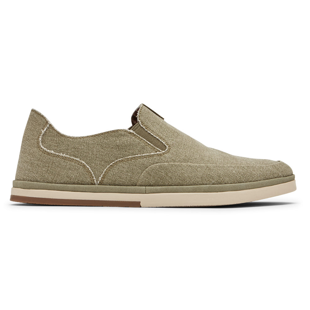 Rockport Singapore Mens Slip-On - Austyn Olive - QC2850439